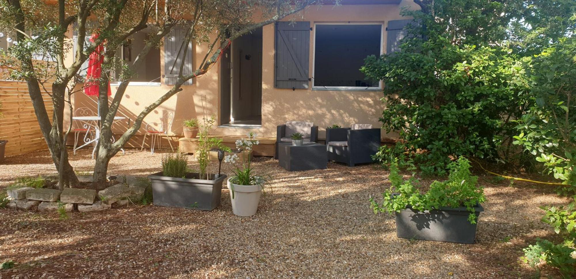 La Vigne Et L'Olivier Apartment Villeneuve-lès-Avignon Exterior foto